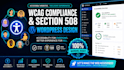 wcag compliance, wordpress website design section 508, wordpress installation