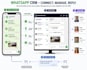 create a whatsapp multi lead CRM tool