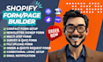 setup shopify form builder hulk shogun ecomposer pagefly pagetify qikify form