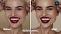 retoching your photo and high quality