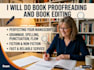 do book proofreading and book editing