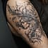 make custom tattoo design etching blackwork