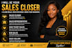 sales closer appointment setting cold calling sales representative sales closing