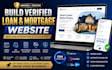 build verified loan mortgage website with CRM integration and calculators