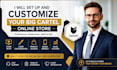 set up and customize your big cartel online store