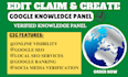 create and optimize a google knowledge panel for your brand
