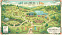 design tourism map, property maps, event map, hiking map