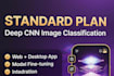 custom image classification with deep cnns
