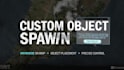 spawn custom objects anywhere on your dayz map