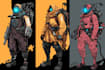 draw a highly detailed cyberpunk anime illustration