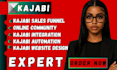 build kajabi website kajabi online course community kajabi landing page expert