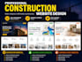 design a construction, roofing, plumbing, cleaning, hvac, tree surgeons website