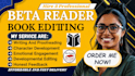 beta reader, beta reading, alpha beta reader, manuscript critique, proofreading