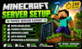 setup and optimize your minecraft paper server with plugins and permissions