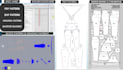 create sewing patterns with dxf, PDF, a0, a4, and US letter