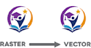 vectorize logo, vector tracing, image to vector