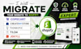 migrate copecart createmystore thinkific tilda or jekyll website to shopify