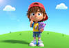 design a cartoon character