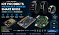 design iot products, wearable devices, smart rings, esp32 stm32 pcbs