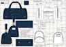 create professional handbag tech pack for manufacturing