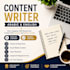 write articles and content in arabic and english