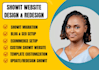 customize showit template, update showit, redesign showit, build showit website