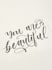 write anything in modern calligraphy