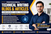 write proofread edit format technical SEO articles blog writing