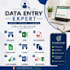data entry, excel data entry, pdf to excel, data cleaning,