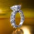 design 3d custom engagement ring diamond jewelry animation 3d jewelry render
