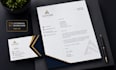 letterhead and business card design