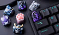 design premium custom artisan keycaps and 3d mechanical keyboard renders
