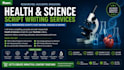 write engaging health and science youtube video scripts