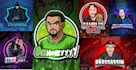 design animated twitch stream overlay, logo, panels, mascot