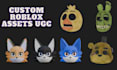 create custom roblox ugc and game assets
