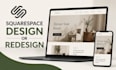 develop squarespace website, design or redesign squarespace website