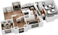 do 3d floor plan conversion, immersive real estate and photorealistic rendering