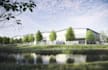 develop industrial park,site map layout,factorycomplex render,aerial view,estate