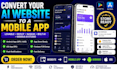 convert base44 web app to android ios publish base44 to google play app store