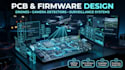 design pcb and firmware for drones, camera detectors, and surveillance systems
