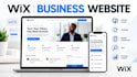design wix website and redesign a business wix website