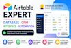 setup airtable database airtable interface airtable automation airtable crm