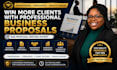 write a winning business proposal to secure clients and contracts