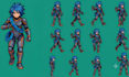 create custom nsfw pixel art character design and animation