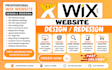 wix website design wix website redesign wix SEO