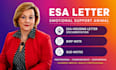 write esa letter birp notes emotional support animal sud notes