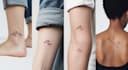 design a custom fine line minimal tattoo