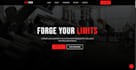 build a modern gym landing page using next js