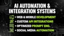build ai apps, custom websites, business automation systems