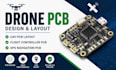drone pcb design, uav pcb layout, flight controller pcb, gps navigation pcb